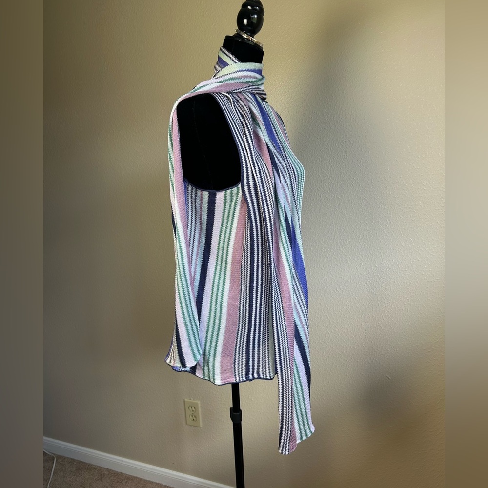 Missoni Women's Multicolor Knit Tank Top Tunic Size 42 - Picture 3 of 10